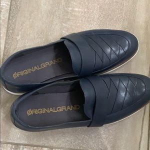 COLE HAAN loafers - navy